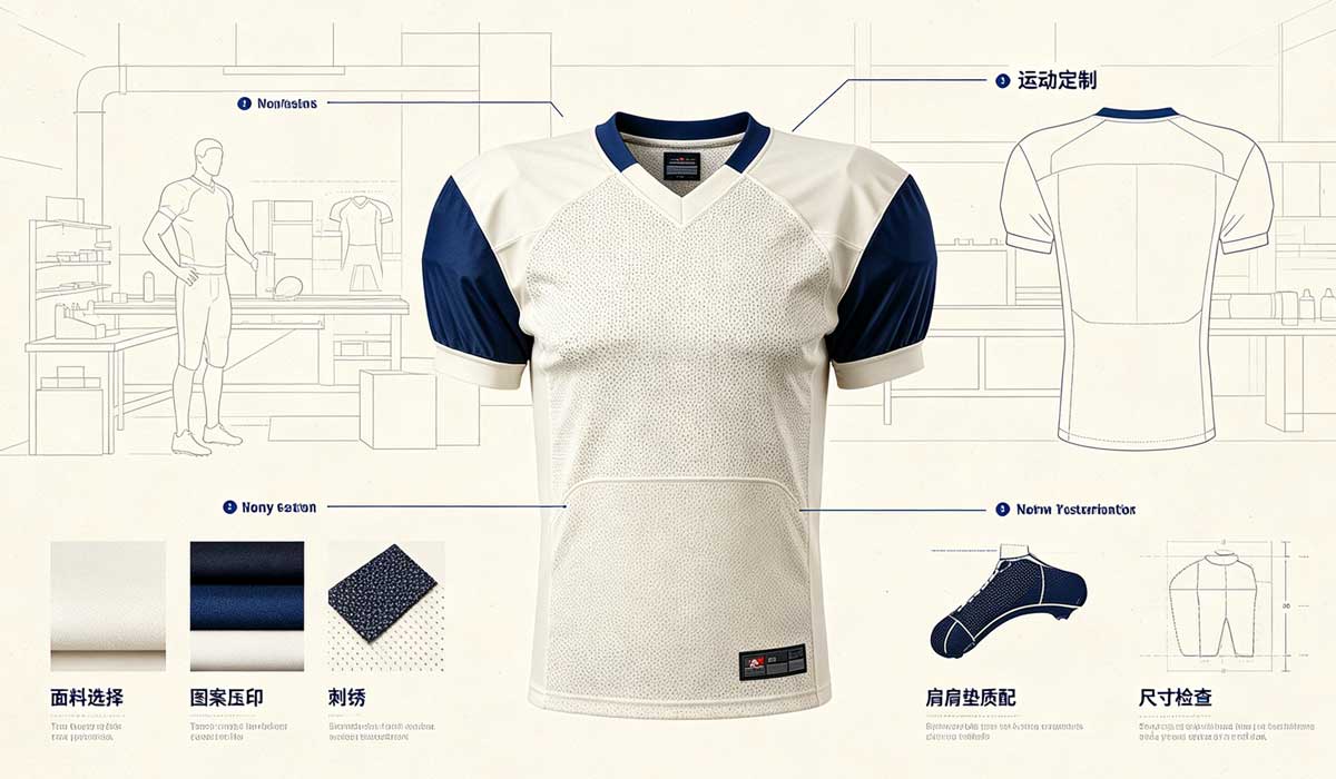 bar-tack reinforced collar on custom sublimated rugby jersey
